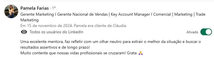 Depoimento Pamela Farias