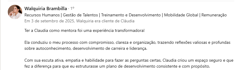 Depoimento Walquiria Brambilla